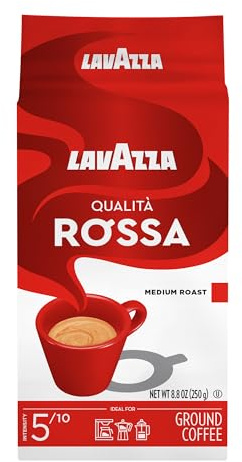 Lavazza Qualita Rossa, Caffe Ground Espresso, 8.8-Ounce Bricks (Pack of 4), Garden, Lawn, Maintenance