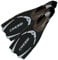 Cressi Pluma Palme Snorkeling Mixte Adulte, Noir/Argent, 45/46