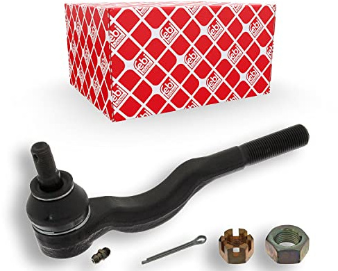 febi bilstein 15273 Tie Rod End with castle nut and cotter pin, pack of one