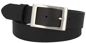 MGM Damen Basic Gürtel, Schwarz (Schwarz), 75