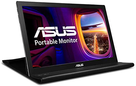 ASUS Zenscreen MB168B - Ecran PC portable 15,6 HD - Télétravail ou gaming - Alimentation et Affichage via USB Type-A - Dalle TN - 1366x768 - PS3 PS4 Raspberry Pi Xbox - 200cd/m²