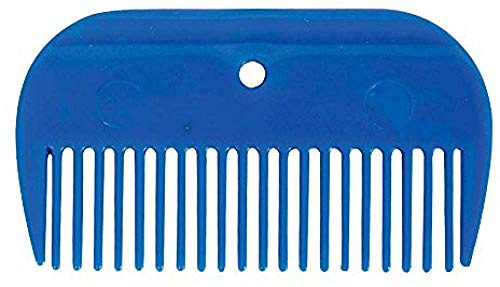 Lincoln Plastic Mane Comb - Blue
