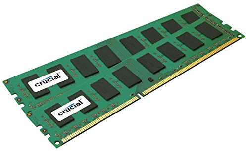 Crucial CT2KIT51264BA160BJ Memoria RAM Kit 8 GB (2x4 GB), DDR3, 1600 MHz, 240-pin DIMM, 1.5 Volt