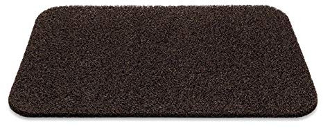 INSGEER F&S Spaghetti-Curly Fußmatte, 60 x 80 cm, extrem robust, speziell für den Außenbereich geeignet, Farbe Bruin, frostbeständig, 13 mm dick, erhältlich in 4 Farben.