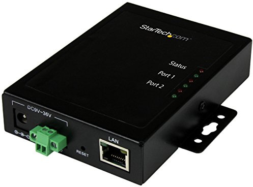 StarTech 2-Port Serial-to-IP Ethernet Device Server, TAA (NETRS2322P)