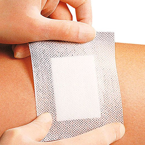 Curapor 30513 Pflasterverbände, Wundverband, 10 cm x 20 cm, Weiß (50-er pack)