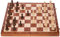 Square - Pro Schach aus Holz Turnier Nr 6 Mahagoni - Schachbrett & Gewichtete Schachfiguren - Schachspiel aus Holz