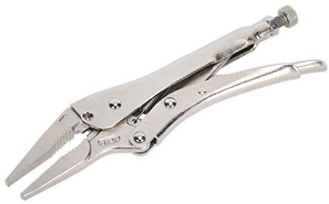 Sealey Ak6825 Locking Pliers Long Nose 210Mm 0-60Mm Capacity