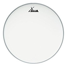 XDrum Coated Fell 12, Größe: 12 Zoll, Weiß coated | Aufgeraute Mylar-Schicht, Offener, warmer Klang mit dezentem Attack und langem Sustain, 1 x XDrum 12 Coated Drumfell
