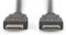 DIGITUS HDMI High Speed Anschlusskabel, Typ A St/St, 3.0m, Ultra HD 60p - Vergoldete Kontakte - Schwarz