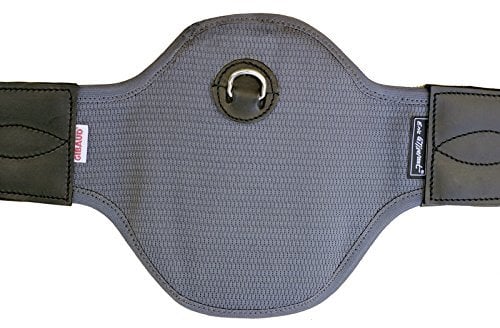 Euroriding Sattelgurt Privilège Equitation Jump, Farbe: schwarz, Große: 105