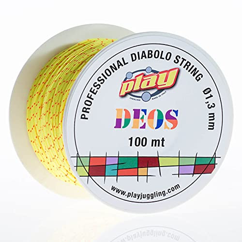 Play - Fil deos pour Diabolo - 100m - Jaune