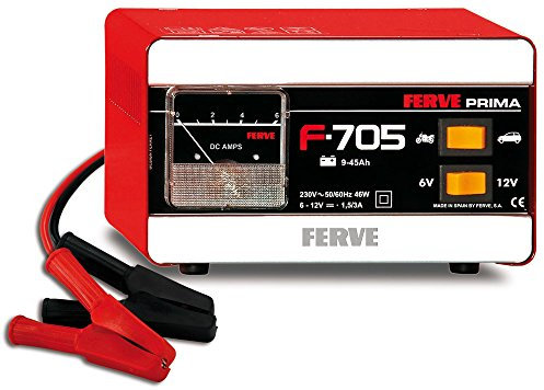 FERVE Batterieladegerät, 10-50 Ah, 6-12 V