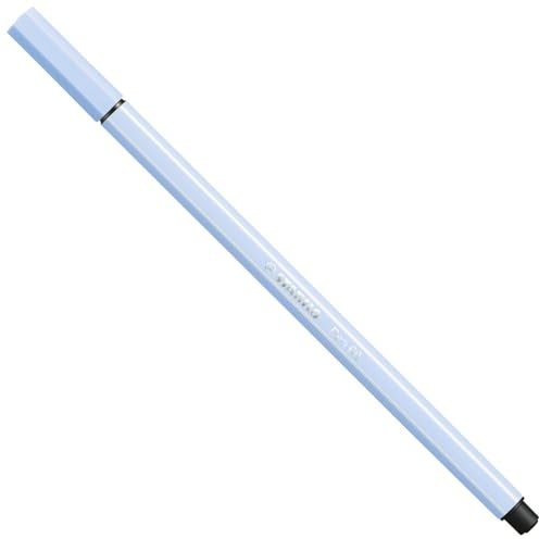 STABILO Pen 68 - Feutre dessin - 1 feutre de coloriage pointe moyenne - Cobalt clair