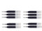 Intrepid 10 Black Cross Quality Refill Cartridges for Cross ION, Gelicious, Vice, Roadster and Matrix Pens (Bulk Pack)
