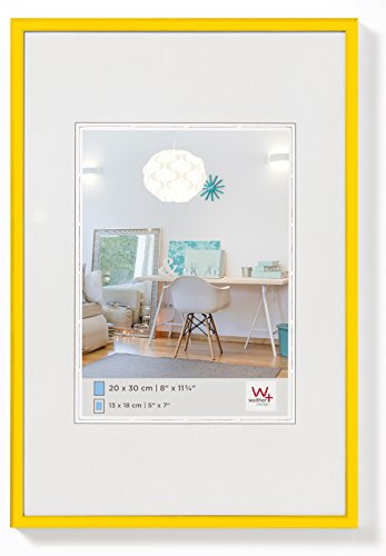 Walther KV130I New Lifestyle Kunststoffrahmen im Format 21 x 30 gelb