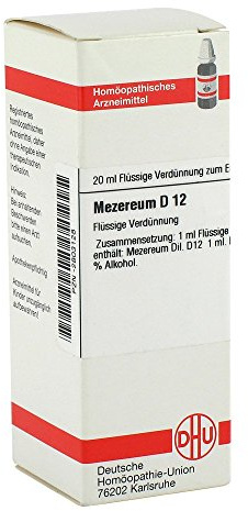 DHU Mezereum D12 Dilution, 20 ml Lösung