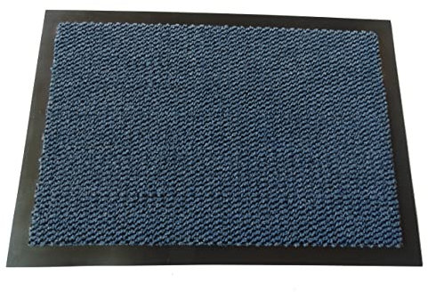 Magic Mats Schmutzfangmatte Türmatte Bern Farbe Blau ca. 90 x 250 cm