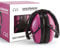 Pro For Sho 34dB Shooting Ear Protection - Special Designed Ear Muffs Lighter Weight & Maximum Hearing Protection - Standard Size, Pink