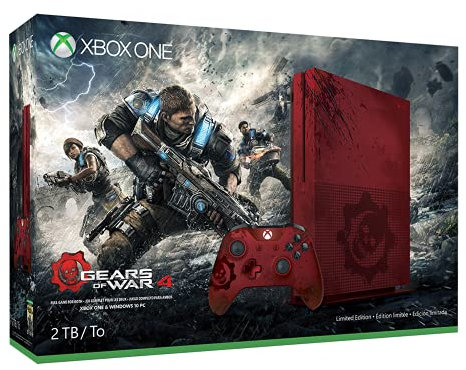 Xbox One S 2TB Konsole - Gears of War 4 Limited Edition Bundle