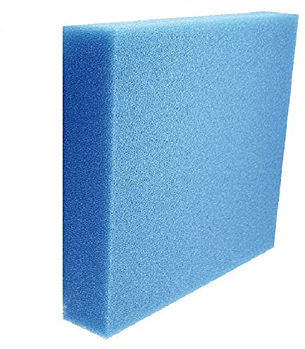 Amtra Biocell Block - Spugna acquario in resina espansa, Blocchi filtranti per filtraggio meccanico e biologico, Porosità Grossa, 50x50x3 cm