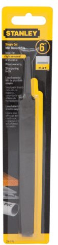 Stanley 22 – 170 Single Cut Mill Bastard file, 15,2 cm