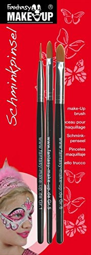 NEU Pinsel-Set 3 Stück, 3 Formen