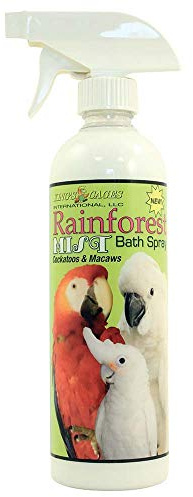 Rainforest Mist Cockatoos & Macaws 17oz