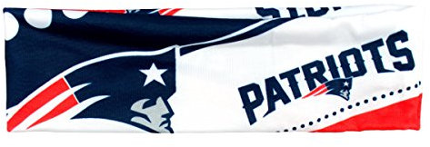 Littlearth NFL New England Patriots Stretch-Stirnband, Unisex, für Erwachsene, Team-Farbe, Einheitsgröße