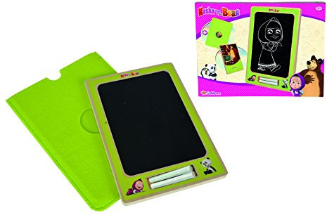 Simba 109304284 - Mascha und der Bär Holztablet 4-teilig
