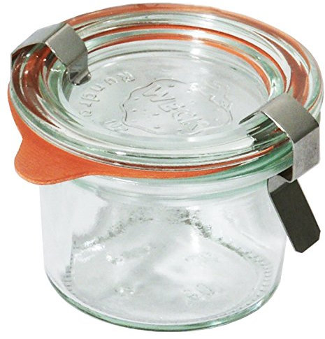 Weckglas®, kleine Sturzglasform, gut geeignet für Buffets/Inhalt: 80, 140 oder 160 ml | ERK (A2 - Höhe: 7,5 cm)