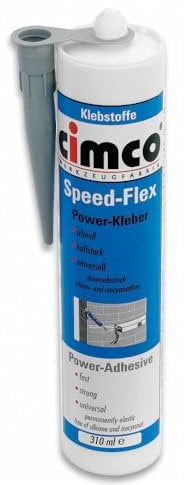 Cimco 151154 – Montage Kleber 310 ml weiß