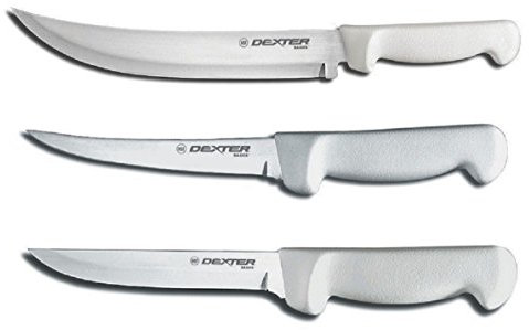 Die Dexter Russell 3 Stück Messer Combo Set – Besteck Butcher Chef Set