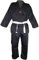 Budodrake Taekwondo Anzug Black/komplett schwarz (180)