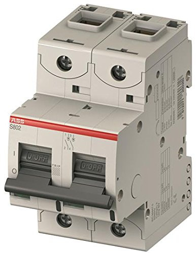 abb-entrelec s800-s Leitungsschutzschalter s802s-k6 2-polig 6 A Kurve K 50 kA