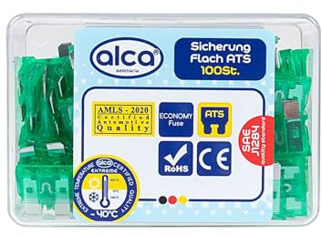 Flach-Sicherungen 30 A, 100 St. Economy Box