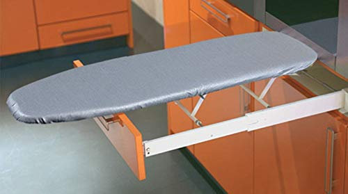 Ironfix 568.60.723 Table à repasser à l'avant avec housse pour planche à repasser