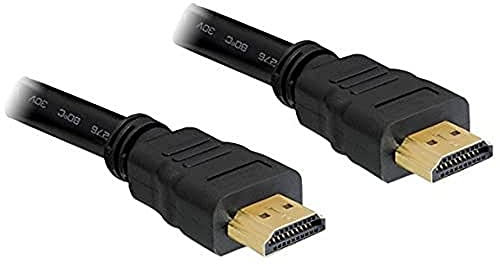 Delock Kabel High Speed HDMI mit Ethernet HDMI A Stecker HDMI A Stecker 15 m Schwarz