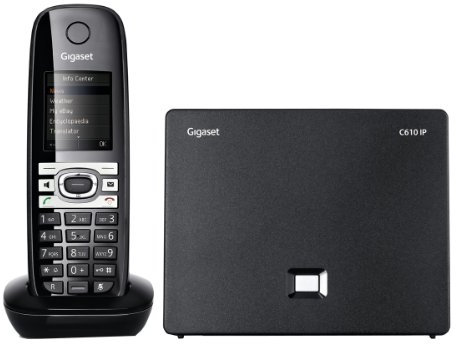 Gigaset C610 IP Ministandard DECT 1 VoIP/1 ligne analogique