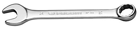 FACOM Combination Spanner, Short, 12 Point, 9/32, 1 Piece, 39.9/32