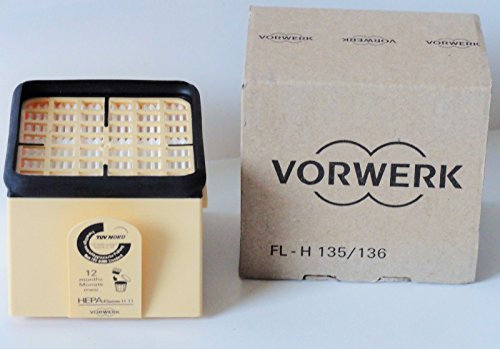 VORWERK FOLLETTO FILTRO HEPA NUOVO E ORIGINALI VORWERK VK135-136