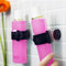 2 x Magnethalter Shampoo-Halter Flaschenhalter Magnet Halterung - 2 Stück im Paket - Magnetischer Shampoohalter - einfachste Installierung ohne Löcher in die Wand zu Bohren