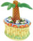 Spassprofi Palme mit Getränkekühler aufblasbar, 60 x 40 cm Hawaii Sektkühler Cooler Getränke