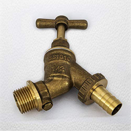 1/2 inch Hose Union Bib Tap Outside Garden Tap Double Check Valve