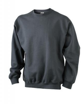 James & Nicholson Jungen Sweatshirt Sweatshirt Round Sweat Heavy Junior