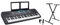 Clifton 6210c - Teclado LP6210C, USB, MIDI, 61 teclas sensibles al tacto, fuente de alimentación, rueda de Pitch-Bend