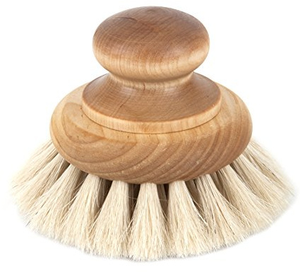 Iris Hantverk Bath Brush with Knob in Birch