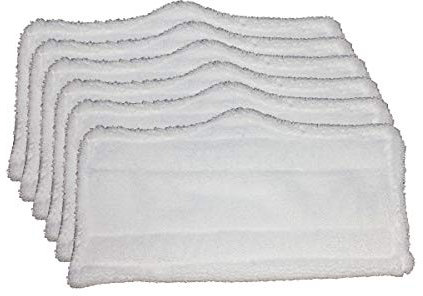 AI-Vacuum 6 pc Microfiber Pads (XT3101) for Shark Steam Mop S3101, S3250, S3202