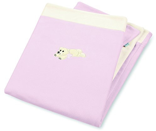 Sterntaler Schmusedecke Ella 75x100cm, Microfleece mit Namen Bestickt/Personalisiert