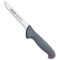 Arcos Cuchillo deshuesador con Hoja Acero Inoxidable Nitrum 130 mm. Cuchillo Profesional para Cortar Huesos Carne. Mango ergonómico Polipropileno. Serie Color Prof. Color Negro.